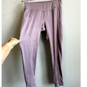 Burton Women’s Pants living lining climate control leggings Yoga Capris Purple S